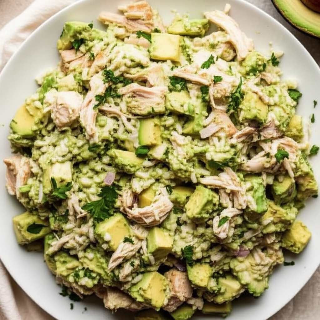 Avocado Chicken Salad By Paula Deen image