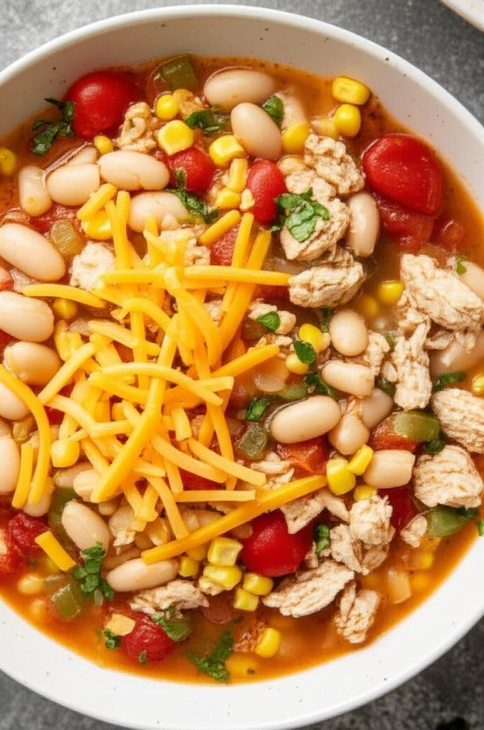 20 Minute White Bean Chili image