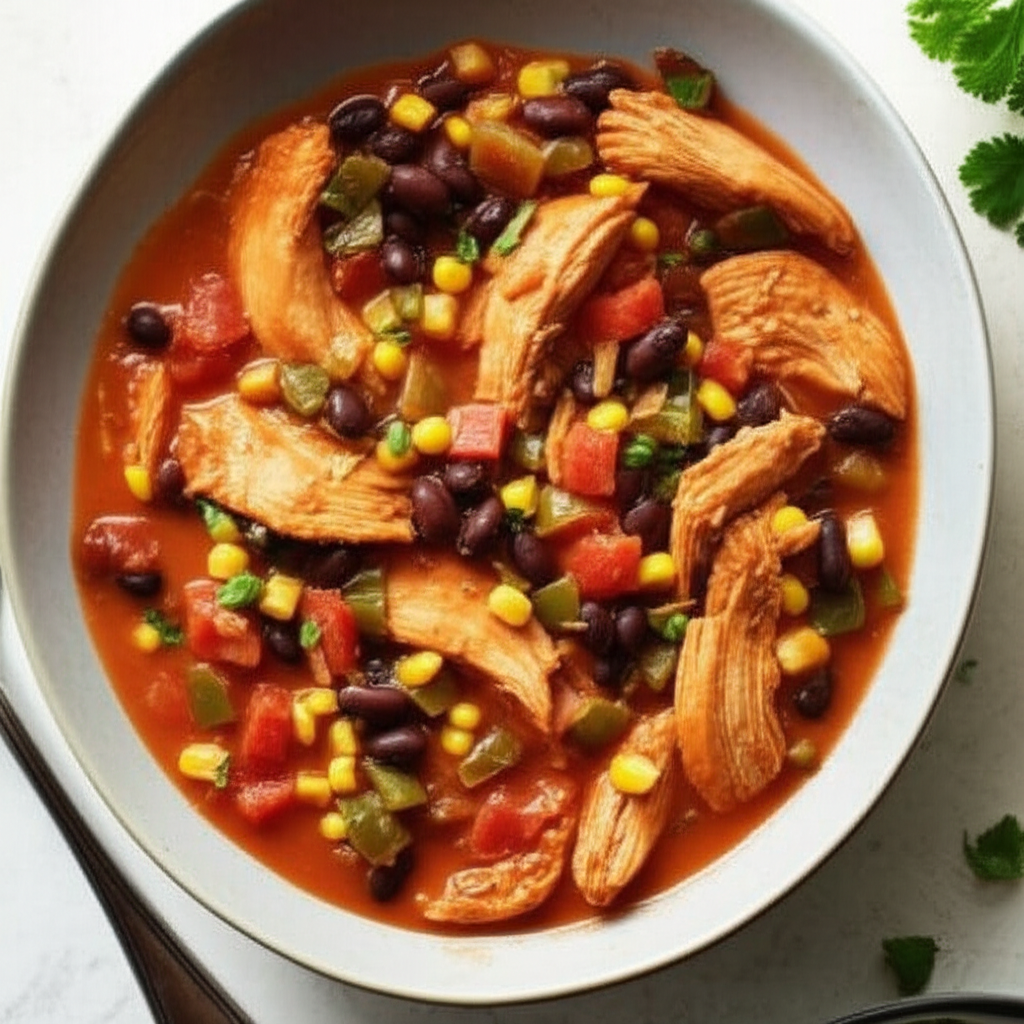 20 Minute Chicken Chili Dairy Free image