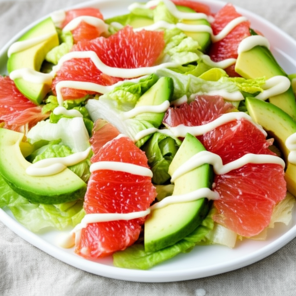 Avocado Grapefruit Salad image