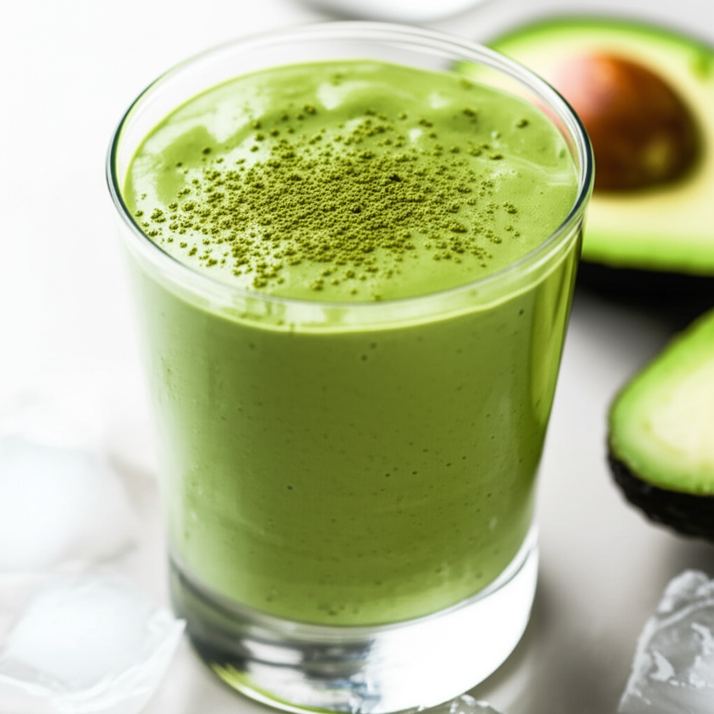 Avocado Green Tea Smoothie image