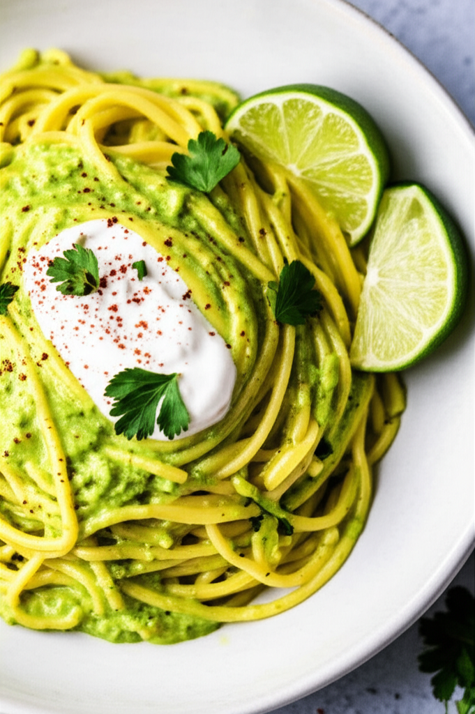 Avocado Lime Pasta Sauce image