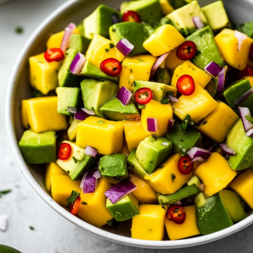 Avocado Mango Salsa image