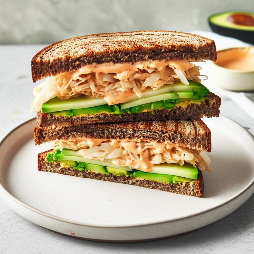 Avocado Reuben image