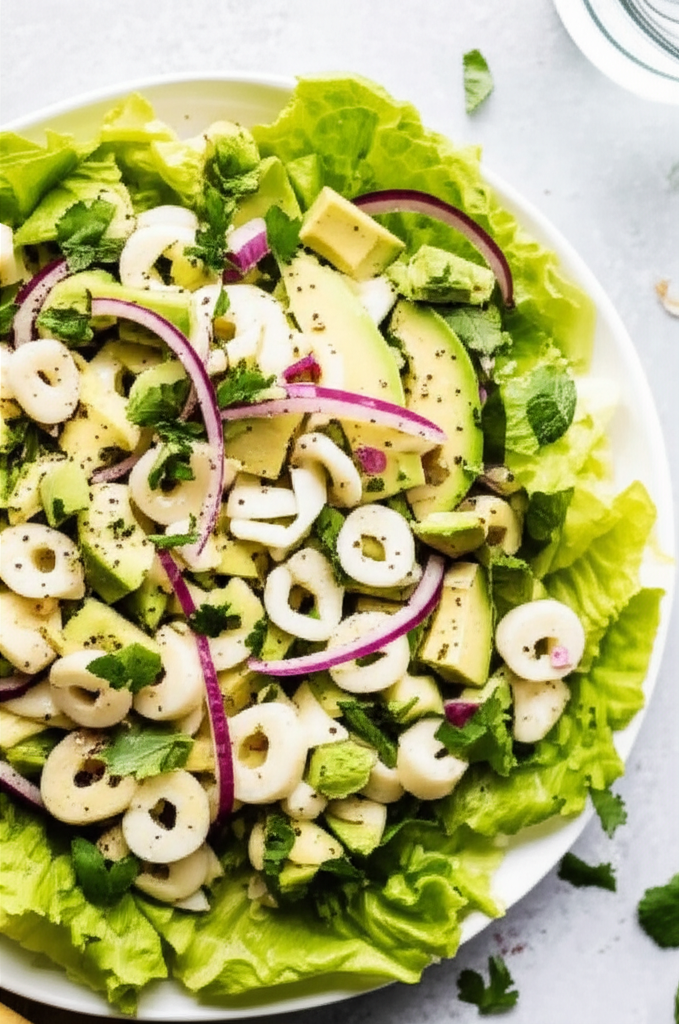 Avocado Salad With Hearts Of Palm image