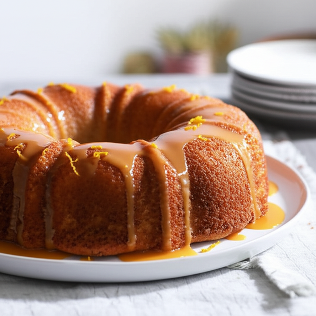 Italian Orange Drizzle Cake image