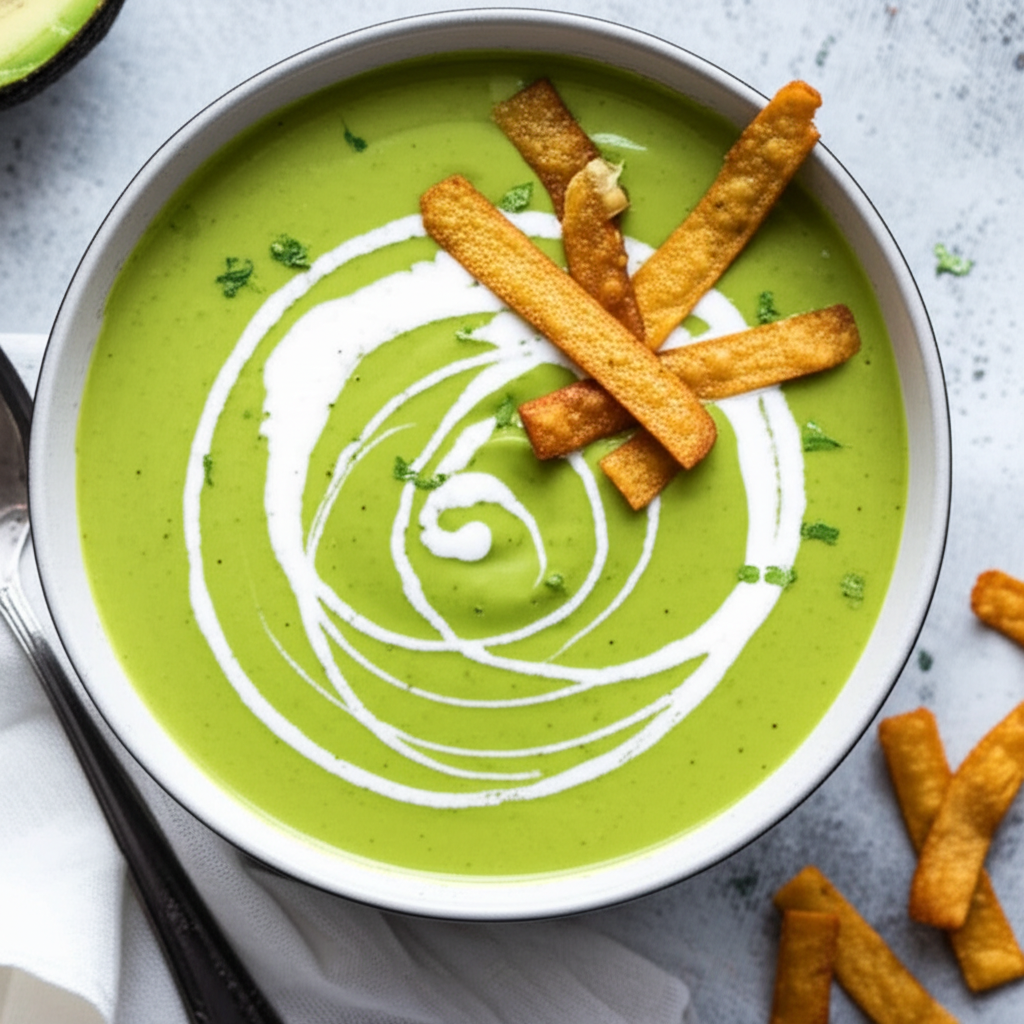 Avocado Soup Sopa De Aguacate image