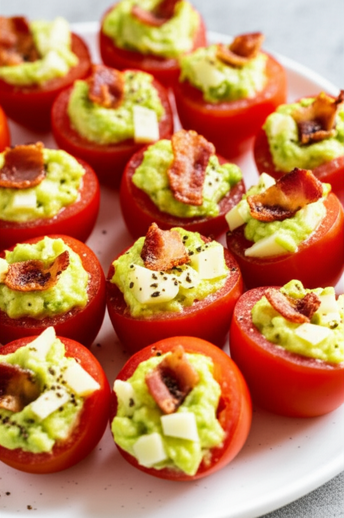 Avocado Stuffed Cherry Tomatoes image