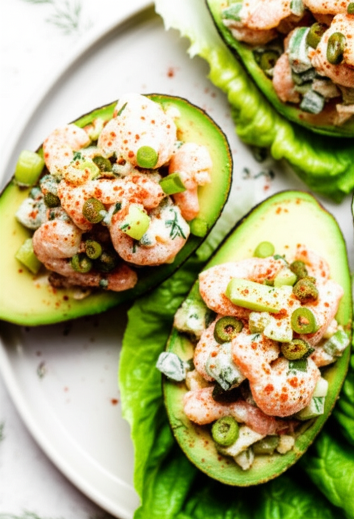 Avocado Stuffed With Shrimp image