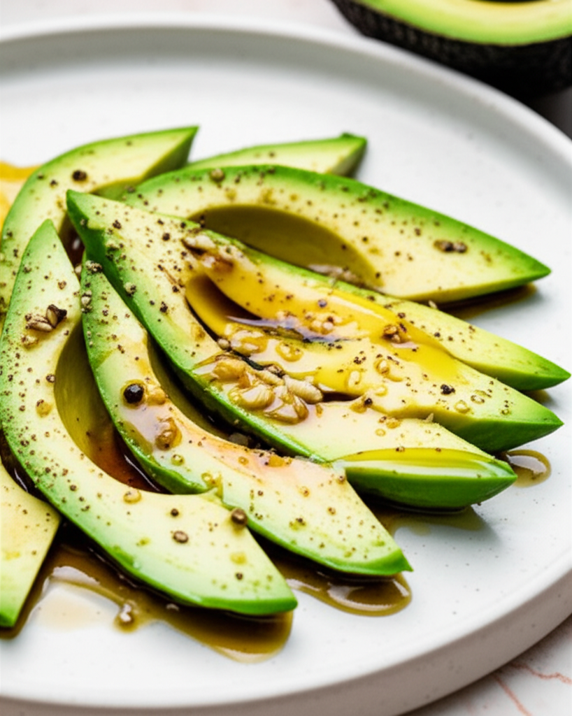 Avocado With Simple Dressing image