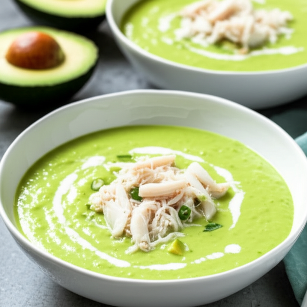 Avocado Crab Soup image