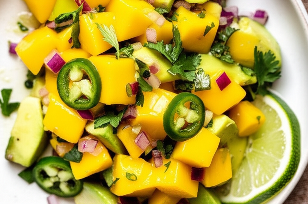 Avocado Mango Salsa image