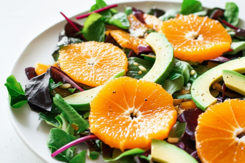 Avocado Orange Salad image