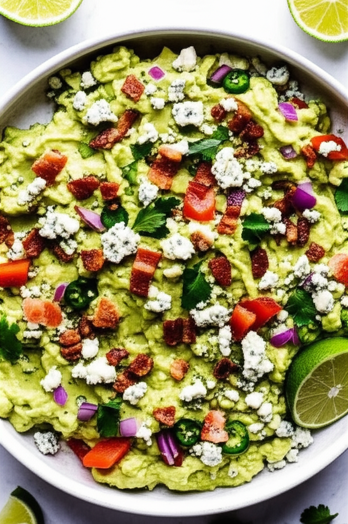 Award Winning Cinco De Mayo Guacamole With Blue Cheese And Sage image