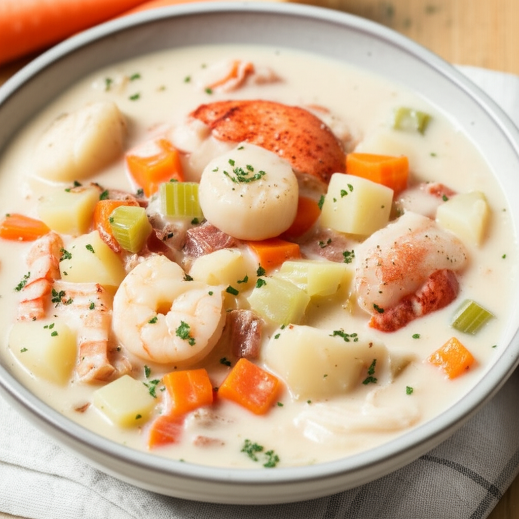 Award Winning Sea Food Chowder image