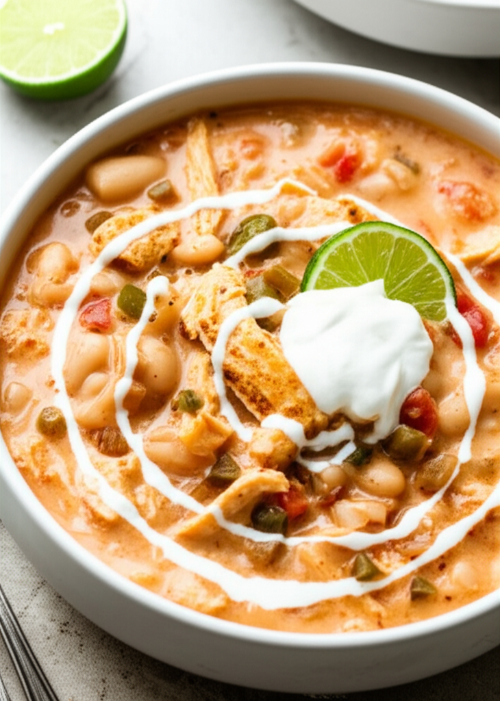 Award Winning White Chicken Chili image
