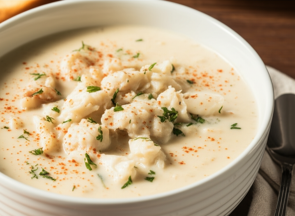 Award Winning Maryland Cream Of Crab Soup image