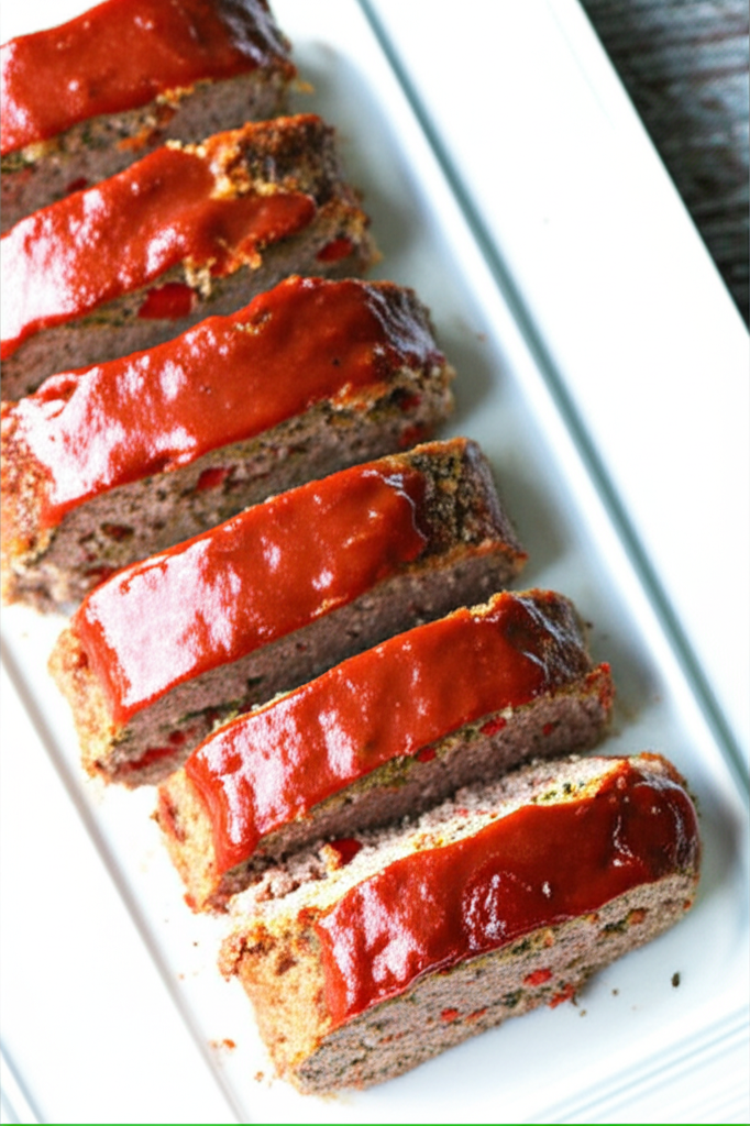 Awesome And Healthy Meatloaf image