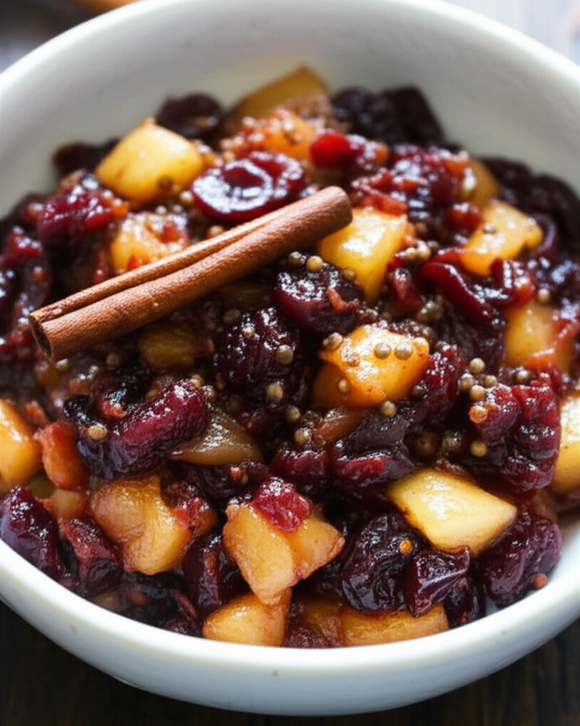 Awesome Apple Cranberry Chutney image