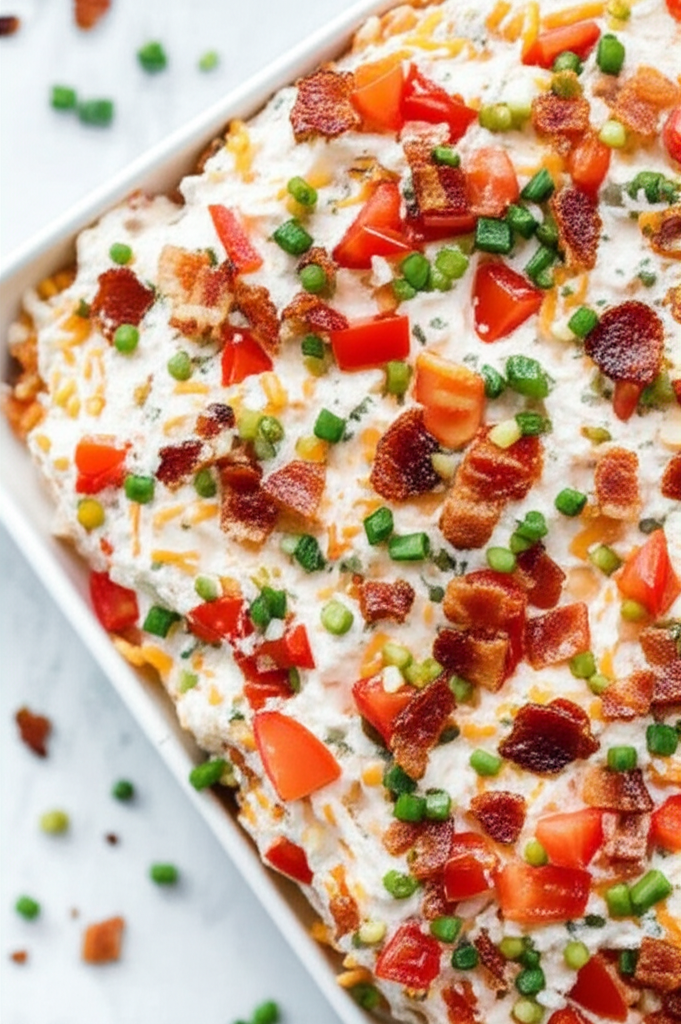 Awesome Bacon Tomato Cheese Spread image