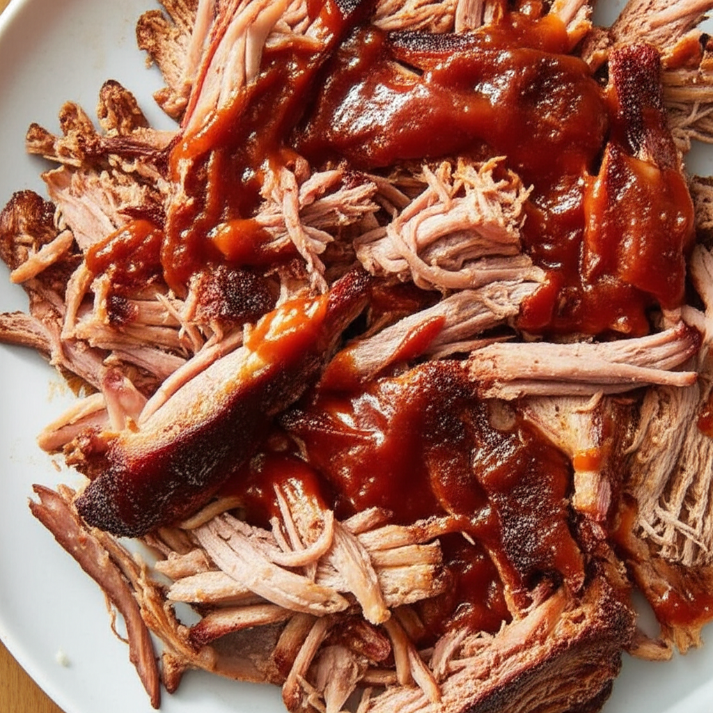 Awesome Bbq Pulled Pork No Smoker Or Barbecue Needed image