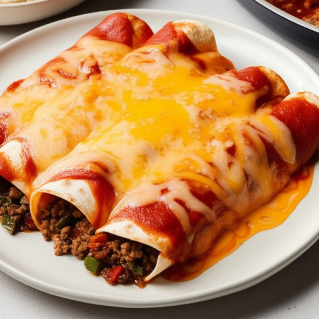 Awesome Beef Enchiladas image