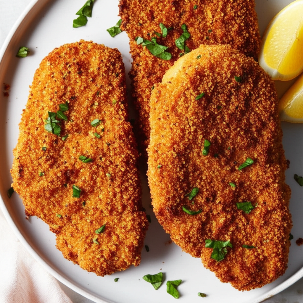 Awesome Breaded Turkey Cutlets image