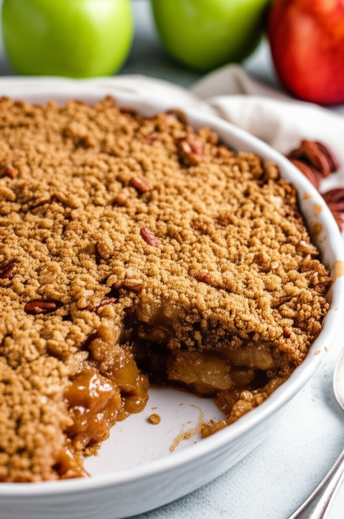 Awesome Caramel Apple Crisp image