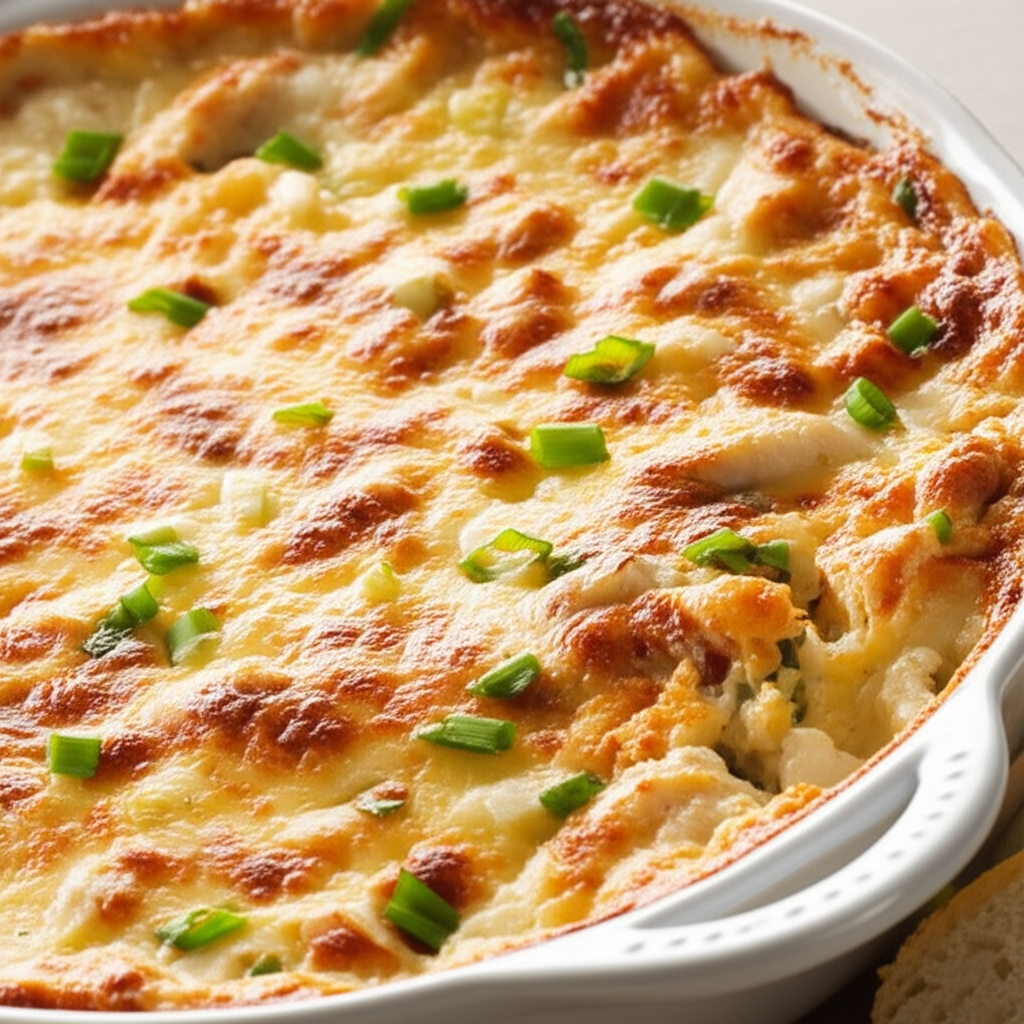 Awesome Cheesy Hot Crab Dip image