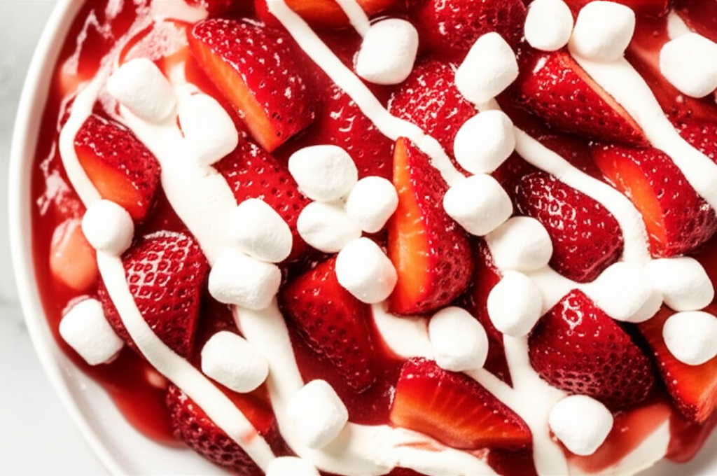 24 Hour Strawberry Dessert image