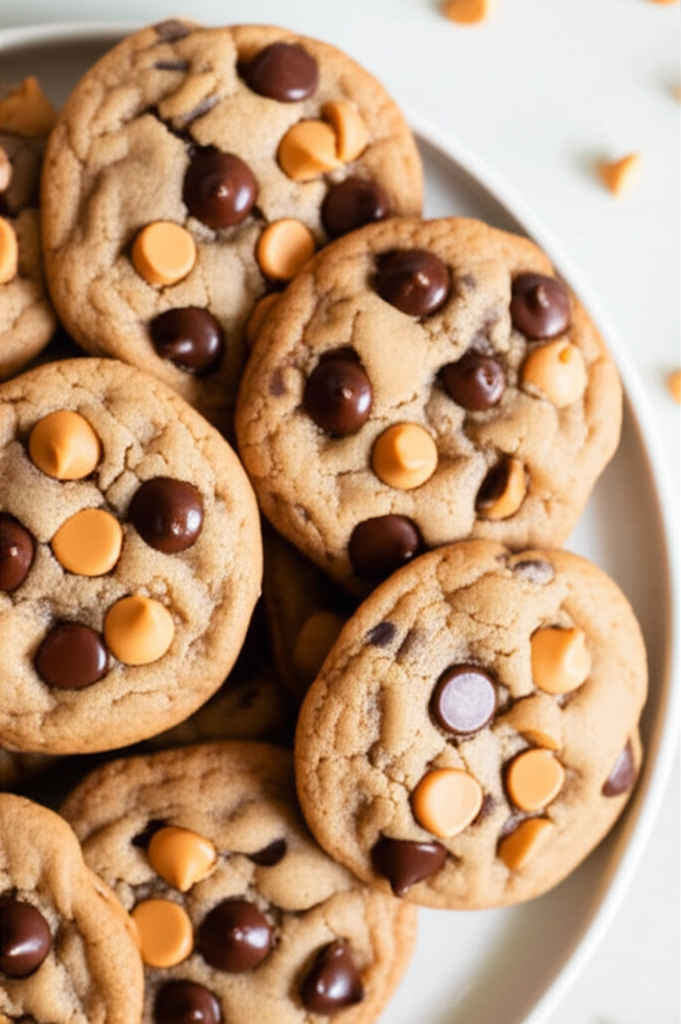 Awesome Chocolate Butterscotch Chip Cookies image