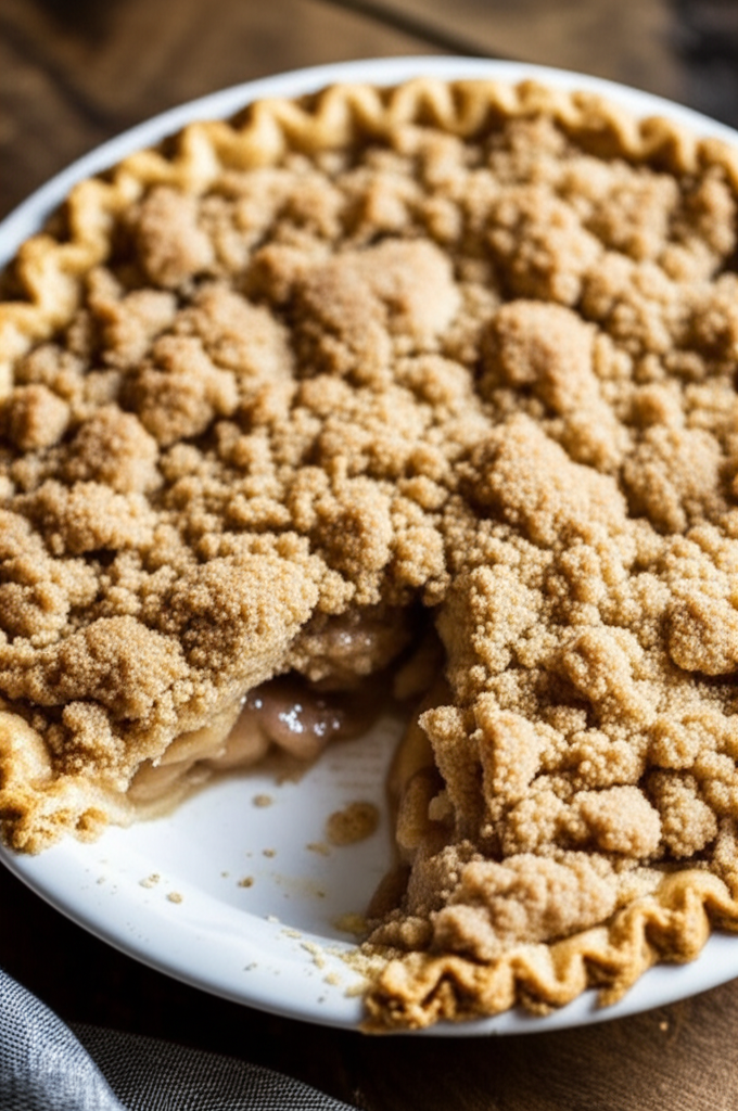 Awesome Gluten Free Apple Pie With Crumble Topping image