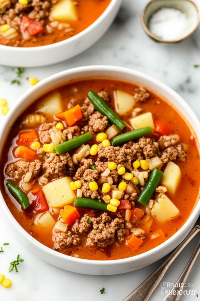 Awesome Hamburger Soup image