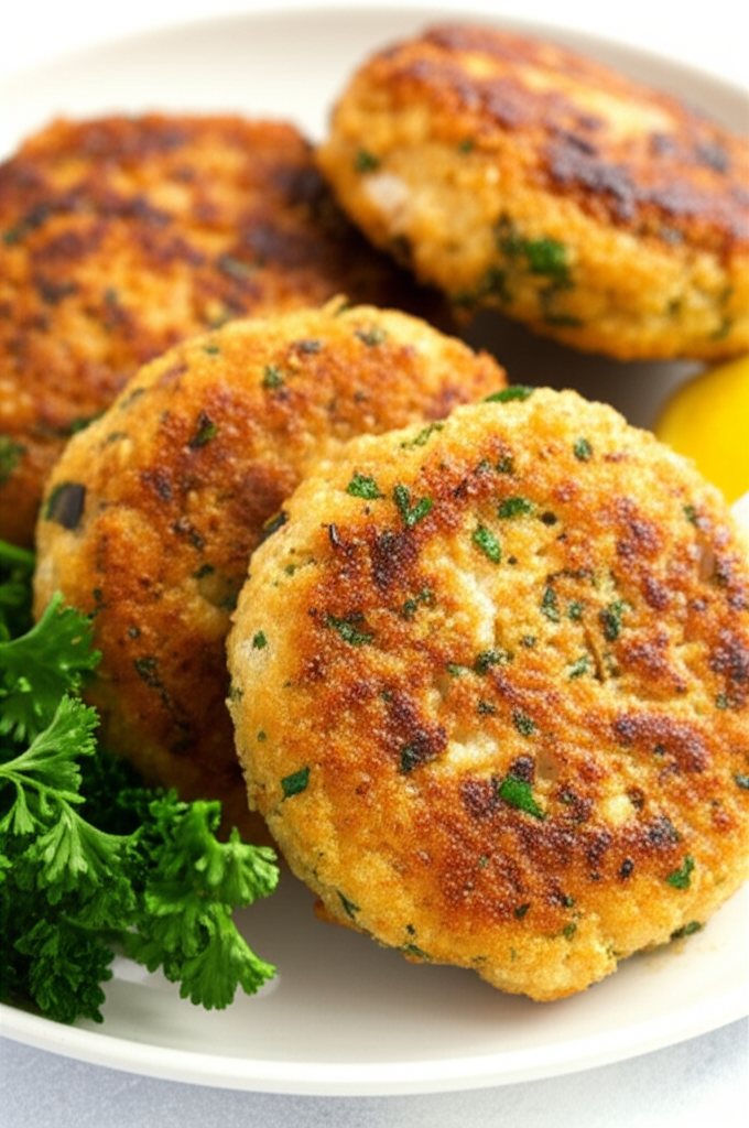 Awesome Low Carb Salmon Patties image