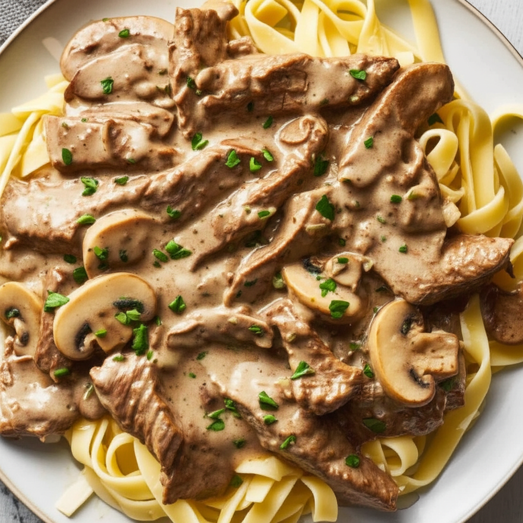 Awesome N Easy Beef Stroganoff image
