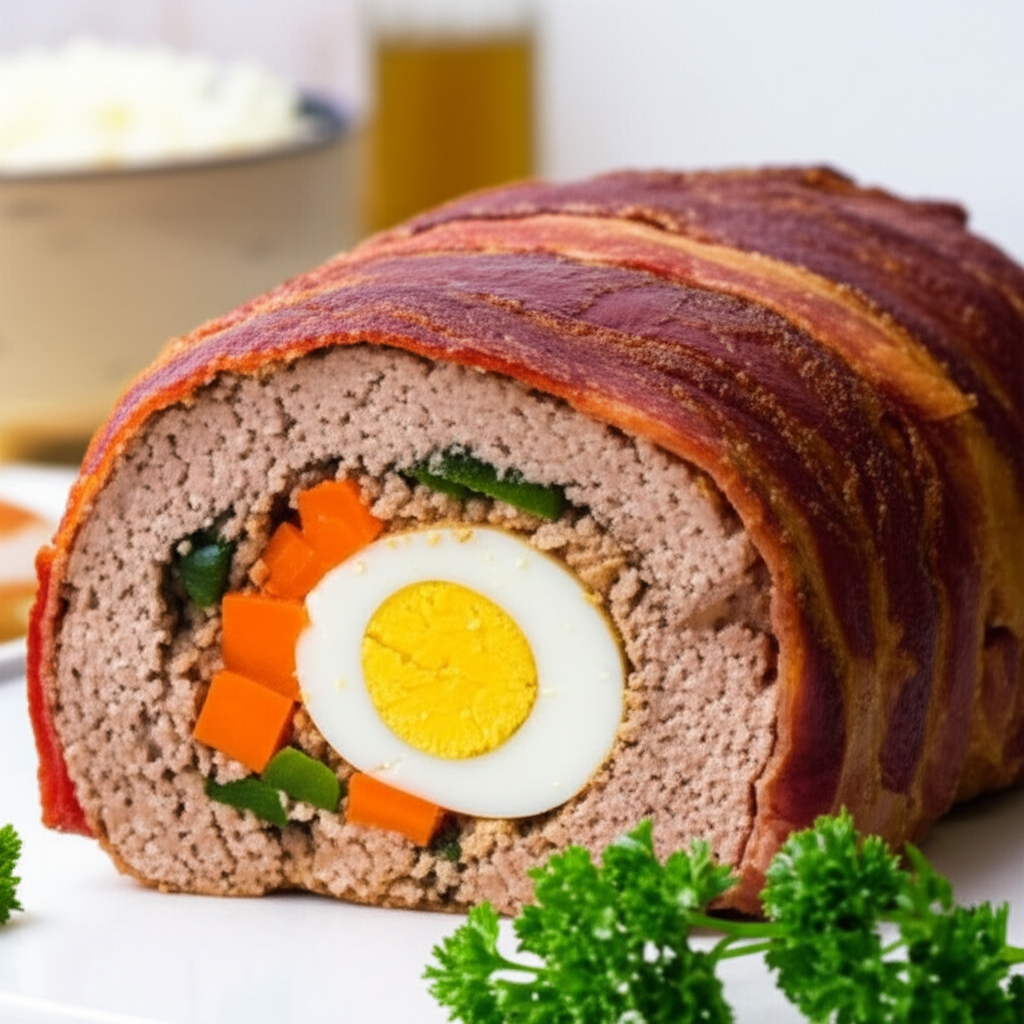 Awesome Pan De Carne Paraguayan Meat Loaf image