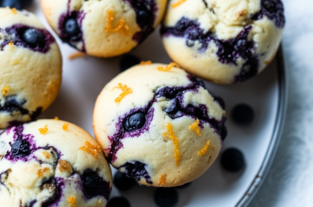 Karen's Blueberry Yogurt Muffins image