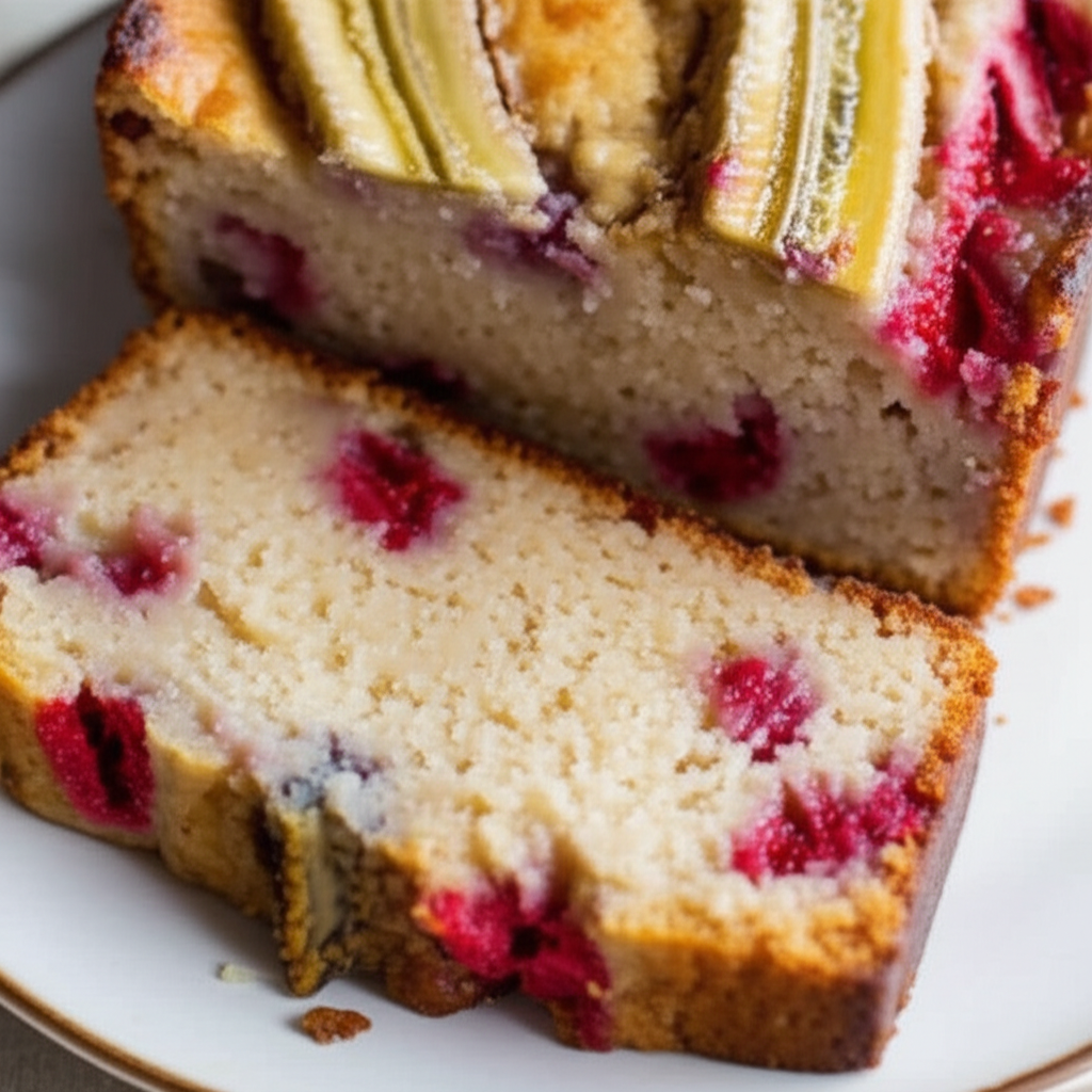Awesome Raspberry Banana Bread image