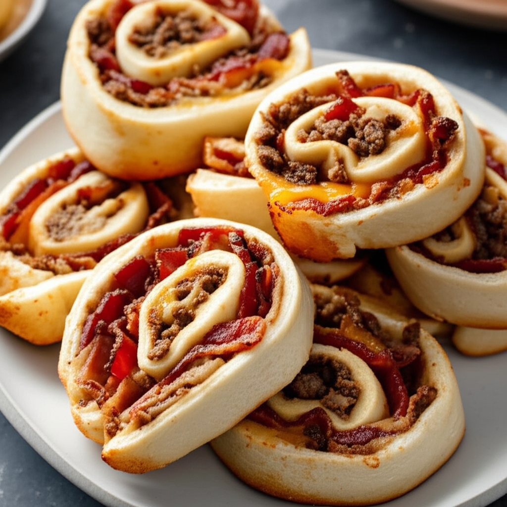2Bleu S Bacon Cheeseburger Roll Up image