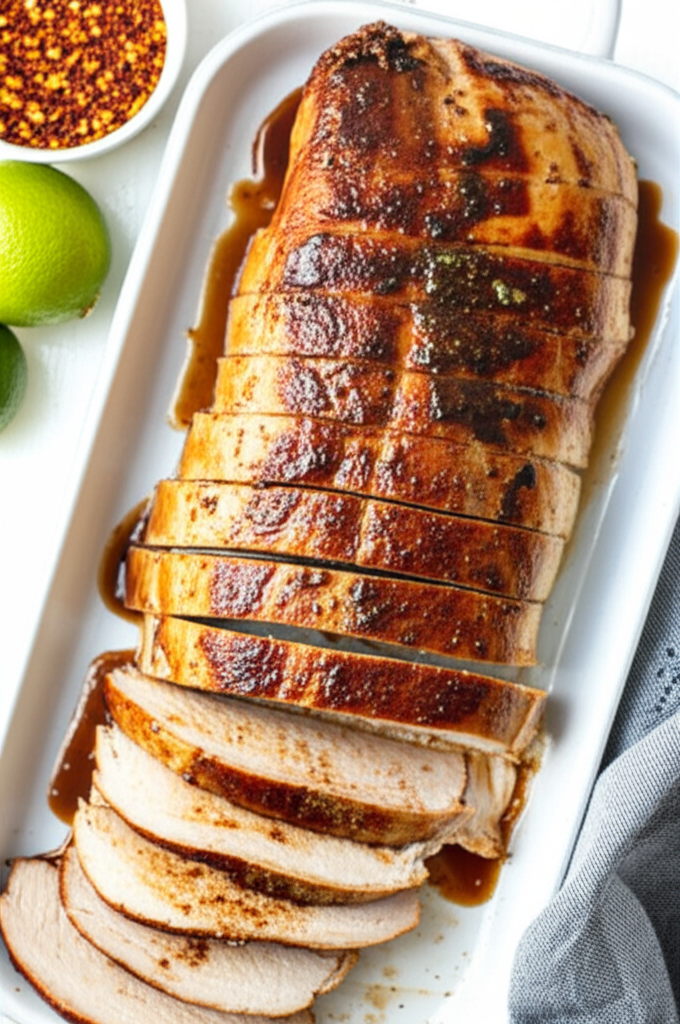 Awesome Spicy Thai Boneless Pork Loin image