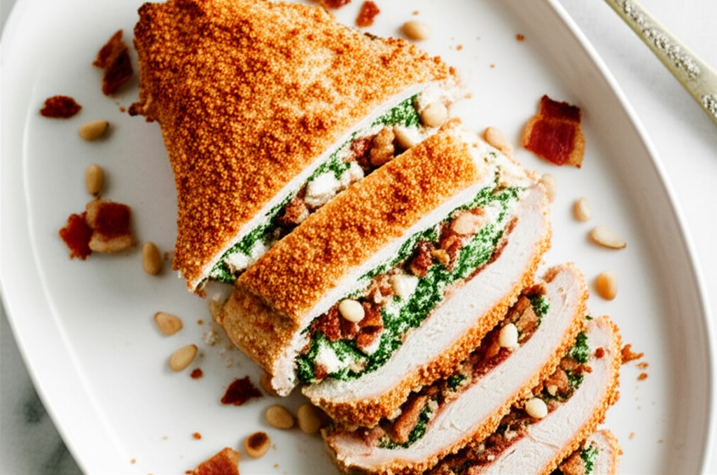 Awesome Spinach Stuffed Chicken Breast image