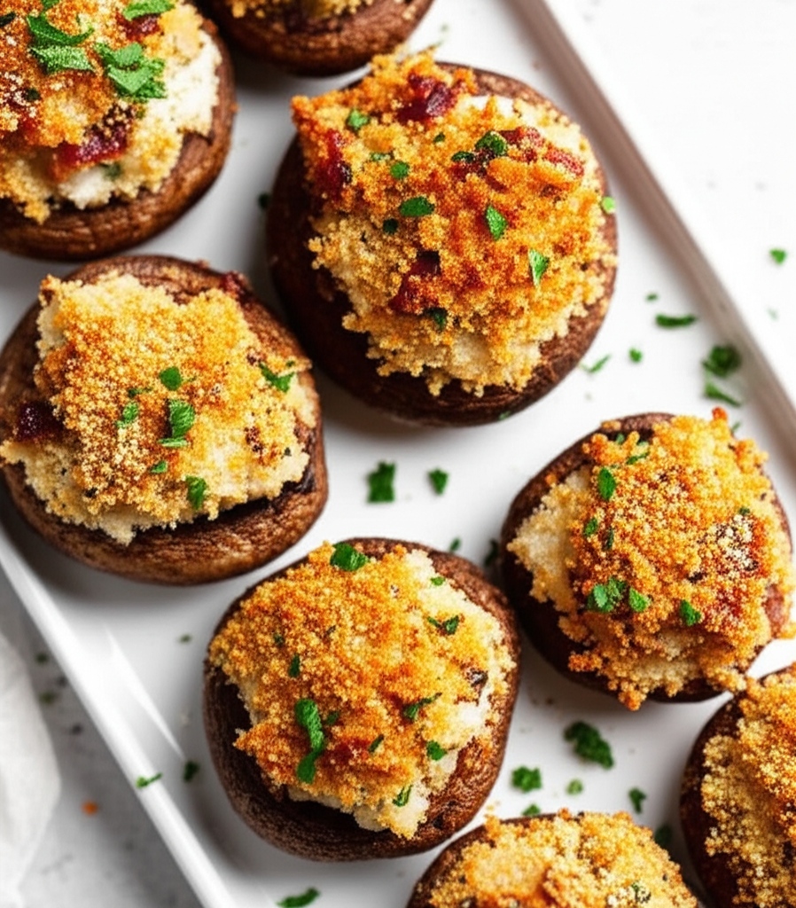 Awesome Stuffed Mushrooms image
