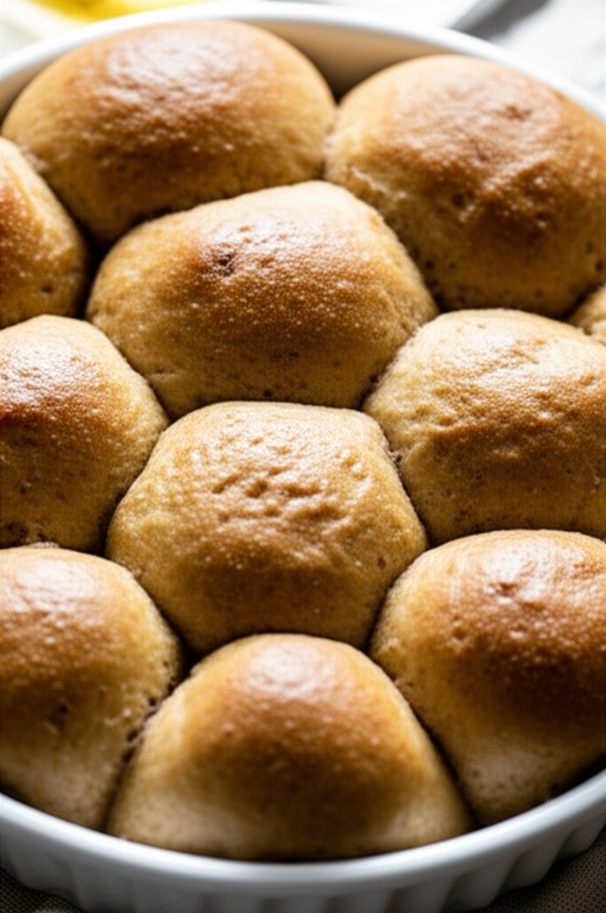 Awesome Whole Wheat Dinner Rolls image