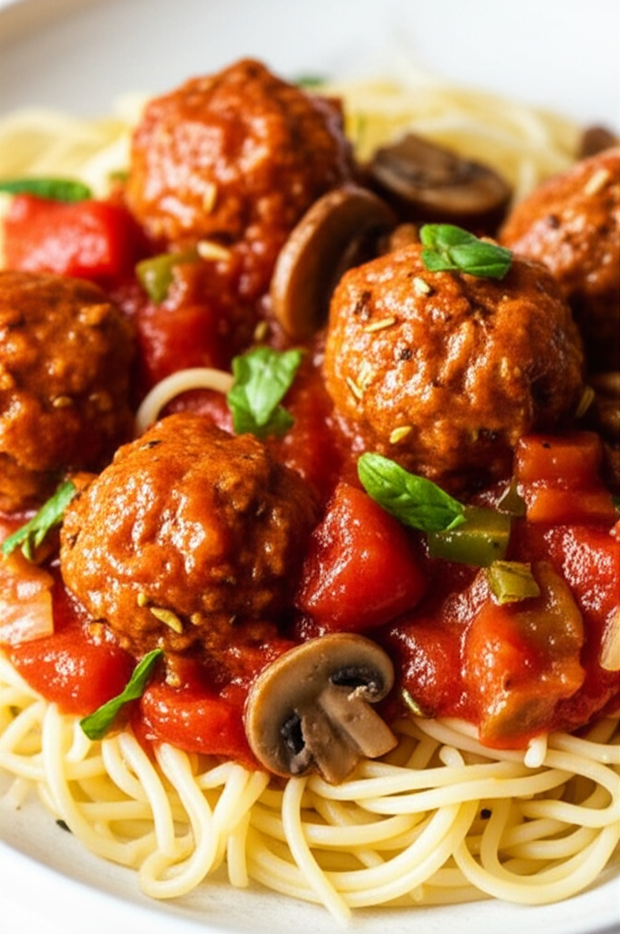 Awesome Easy Spaghetti And Meatballs image