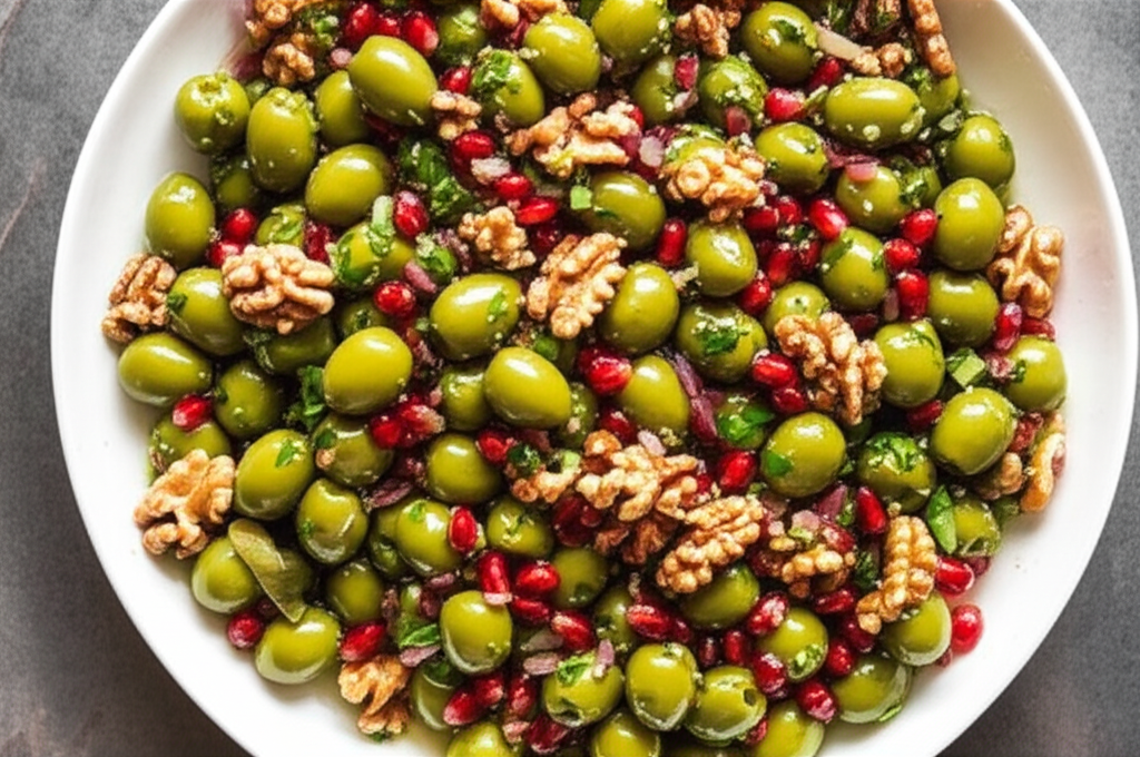 Azeri Olive Walnut Pomegranate Medley Zeytun Perverde image