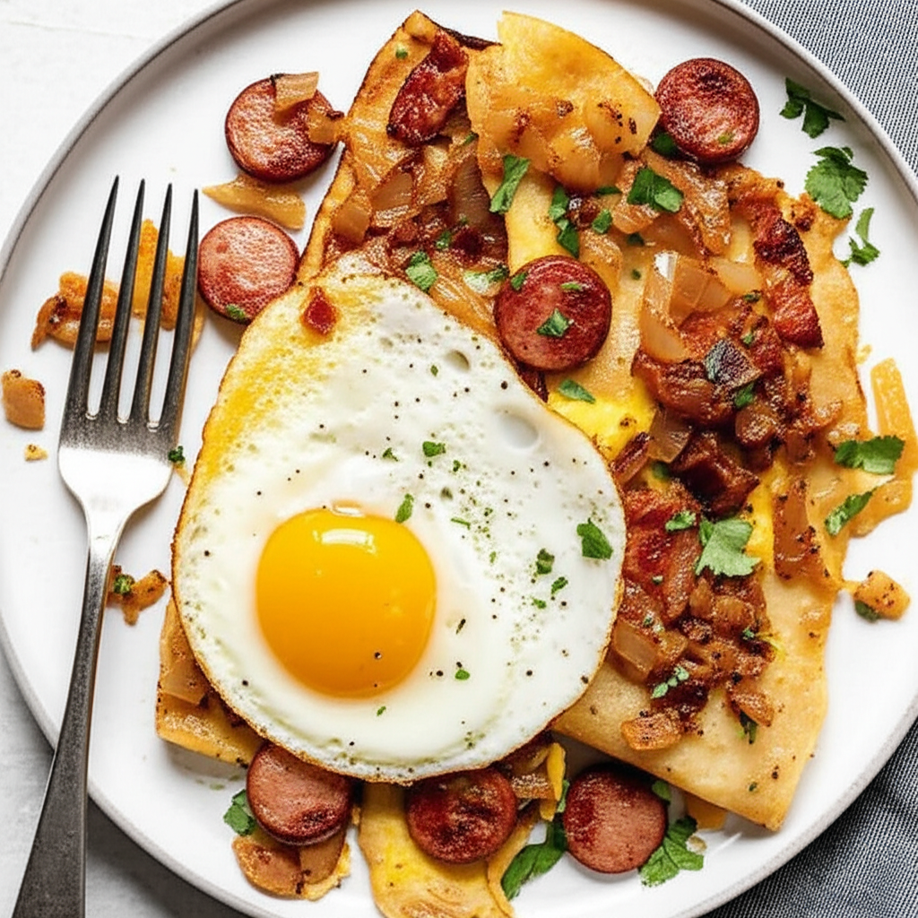 Aztec Indian Omelette image