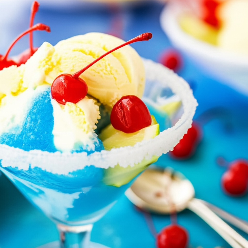 2Bleu S Margarita Ice Cream And Sherbet Fizz Virgin image