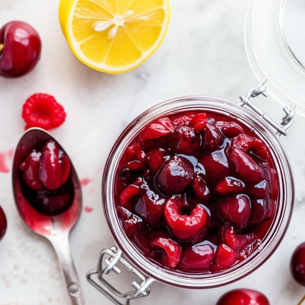 B C Cherry And Raspberry Preserves image