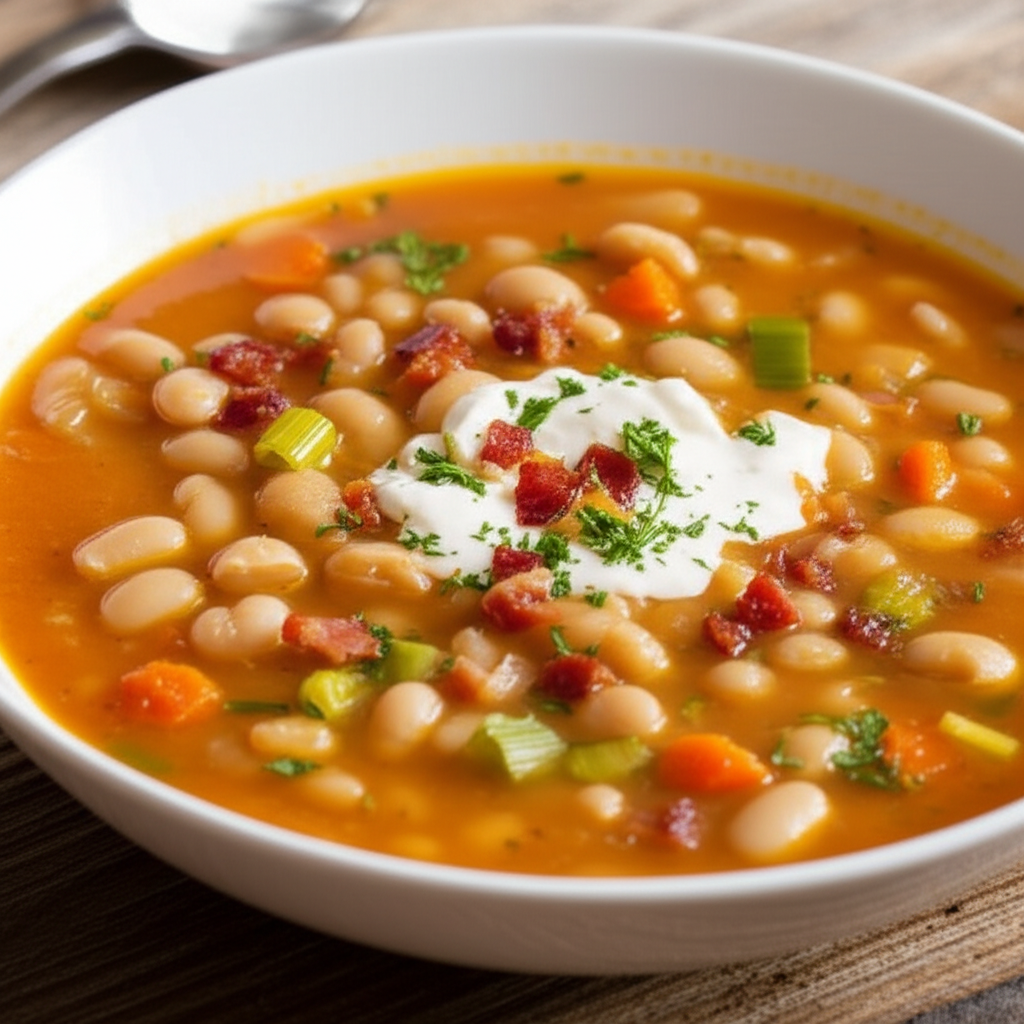 Bab Leves Hungarian Bean Soup image