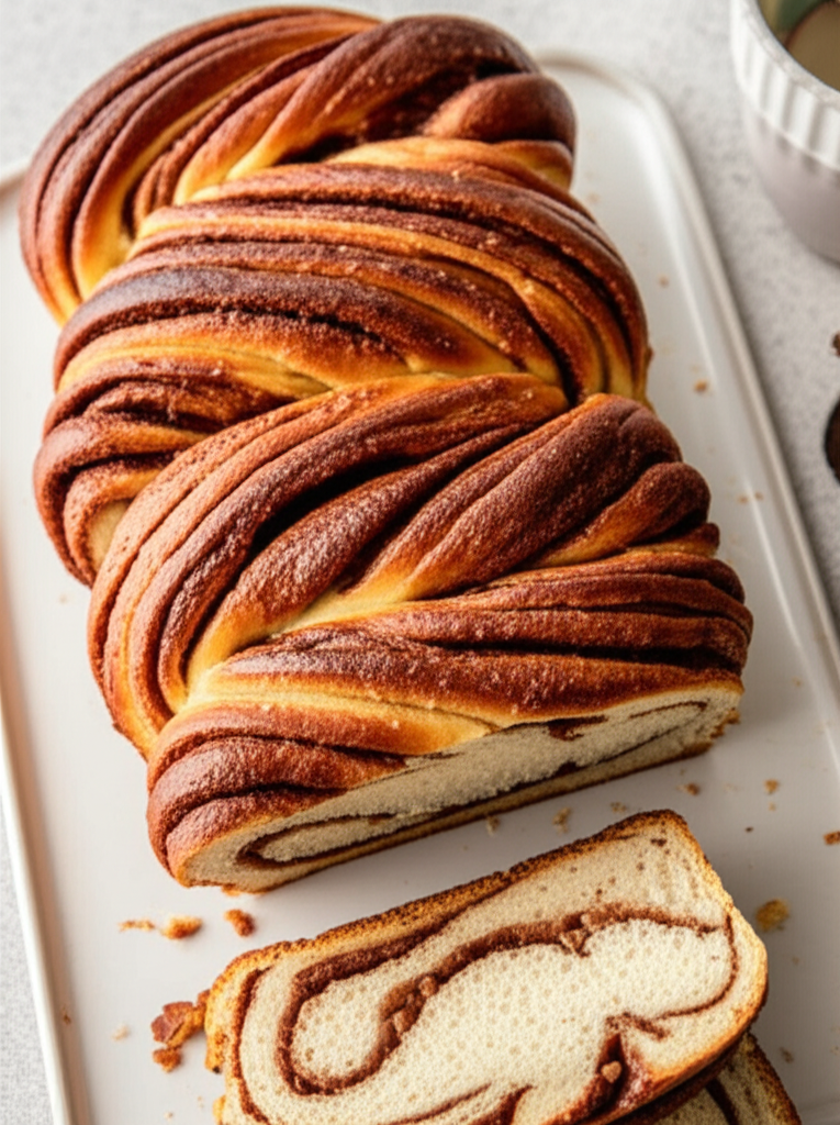 Babka Cinnamon Low Sugar Low Carbohydrate image